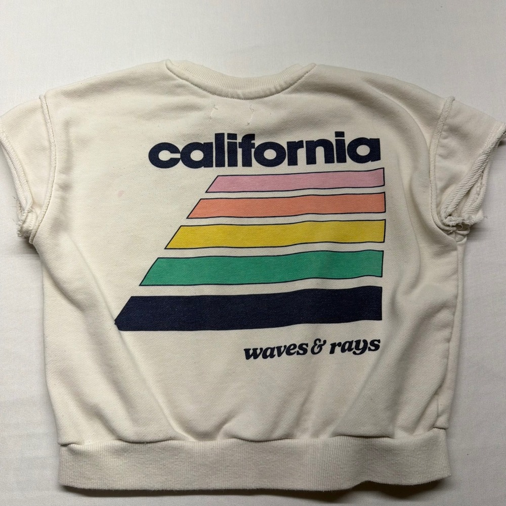 Grayson Mini California Sweatshirt 4T Coastal Surf Graphic Kids Retro